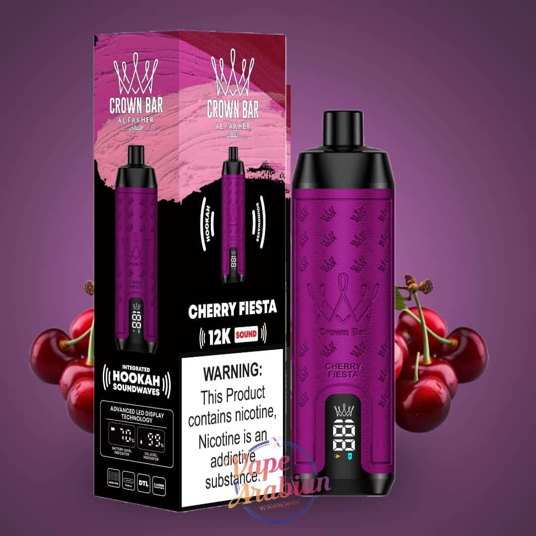 Al Fakher 12000 Puffs Cherry Fiesta Al Fakher 12000 Puffs Cherry Fiesta